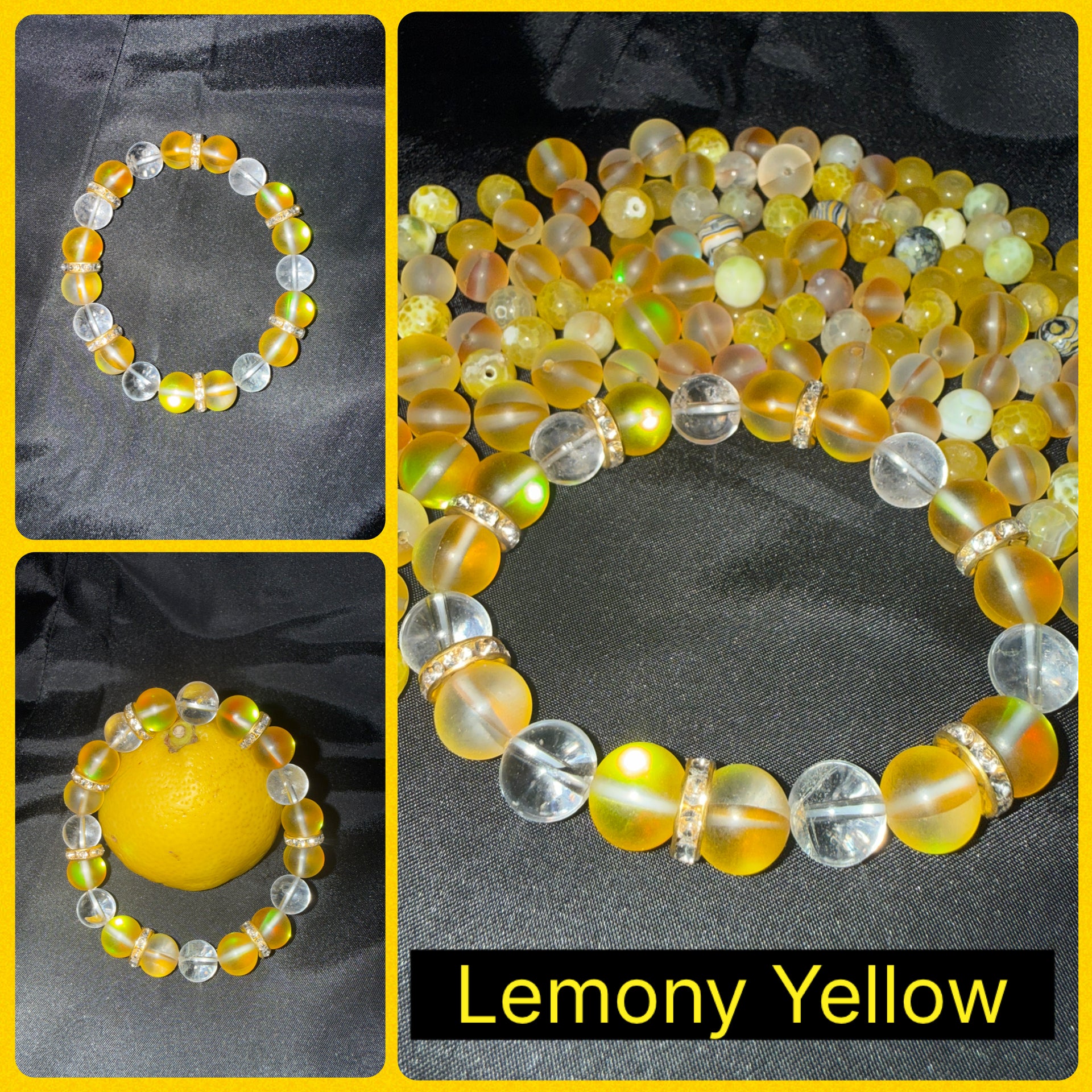 Shimmery Lemony